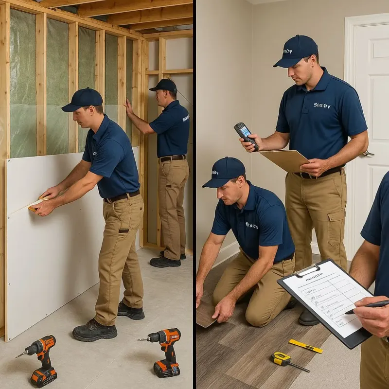 Repairs and Reconstruction process in Malmstrom Air Force Base, MT